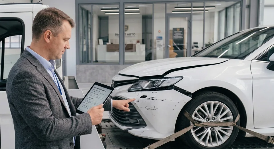 Проверка повреждений